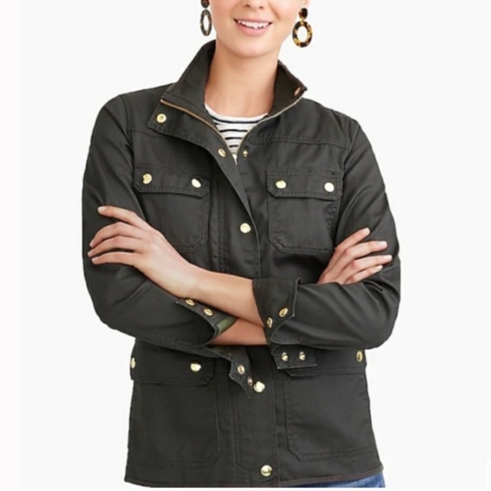 J. Crew Everett Field Jacket size small petite SP